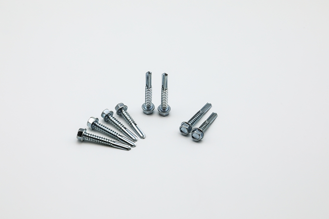 Hex washer head self drilling screw