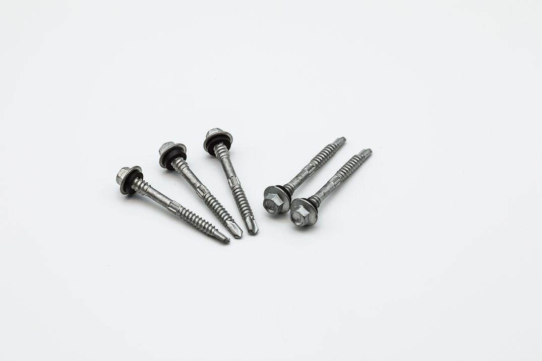 Roofing Screw，Flange Washer Head Double Thread