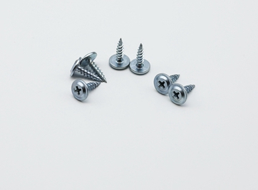 Wafer flat head self tapping screws, sharp point 